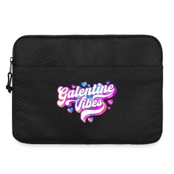 Galentine Vibes Süße Match-Girls-Gruppenparty - Laptoptasche 15" - Schwarz - Vorne