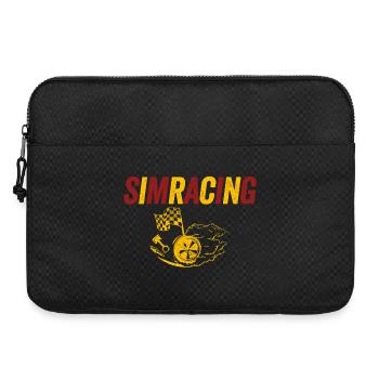 SimRacing Heatwave Emblem - Laptop bag 15" - black - Front