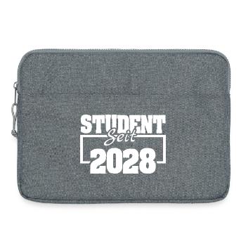 depuis 2028 - Sacoche pour ordinateur portable 15 pouces - gris chiné - Devant