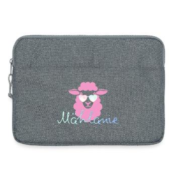 Mählanie - Laptop bag 15" - heather grey - Front