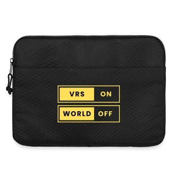 VRS ON Monde DÉSACTIVÉ - Sacoche pour ordinateur portable 15 pouces - noir - Devant
