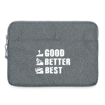 defender good better best - Sacoche pour ordinateur portable 15 pouces - gris chiné - Devant