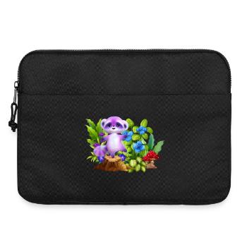 Pastel Koala in Enchanted Garden - Laptop bag 15" - black - Front