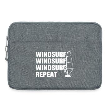 Windsurfing - Laptop bag 15" - heather grey - Front