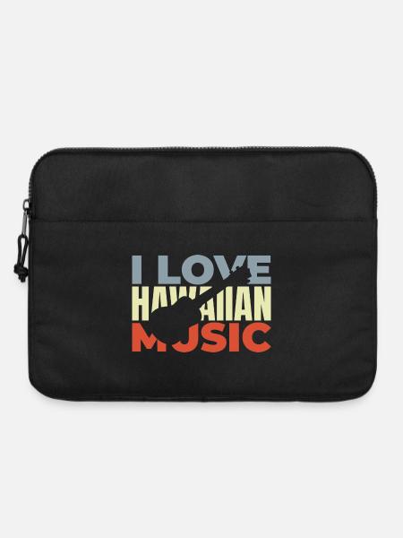Hawaii Musik - Laptoptasche 15" - Schwarz
