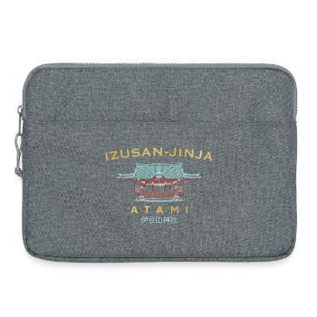 Atami, Izusan-jinja Shrine, Shizuoka, Japan - Laptop bag 15" - heather grey - Front