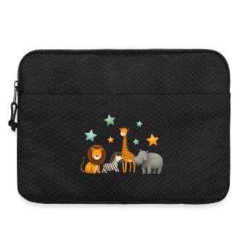 African Animals - Laptop bag 15" - black - Front