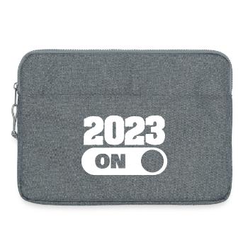 2023 - Laptoptasche 15" - Grau meliert - Vorne