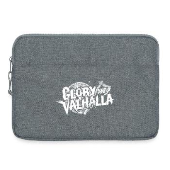 Glory and Valhalla - Laptoptasche 15" - Grau meliert - Vorne