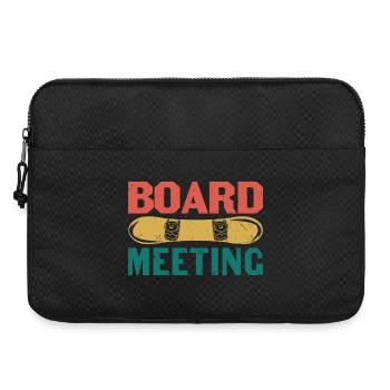 Board Meeting Snowboard - Laptop bag 15" - black - Front