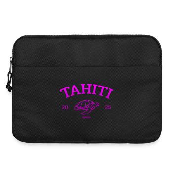 Tahiti - Tortue - Polynésie française - Schildkröte - Sacoche pour ordinateur portable 15 pouces - noir - Devant