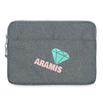Aramis en tant que noble - Sacoche pour ordinateur portable 15 pouces - gris chiné - Devant