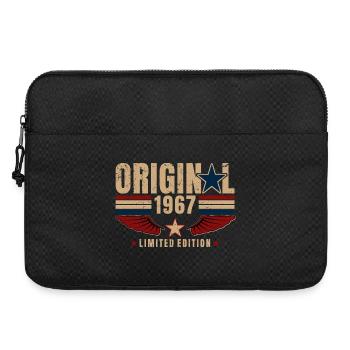 59. Geburtstag Geschenk Original Jahrgang 1967 - Laptoptasche 15" - Schwarz - Vorne