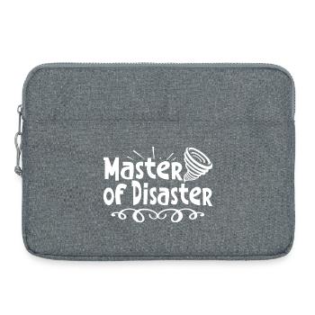 Master of disaster - Laptoptasche 15" - Grau meliert - Vorne