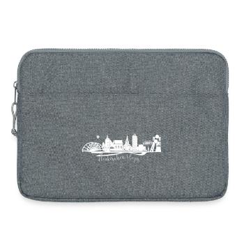 Neukirchen Vluyn Skyline Silhouette - Sacoche pour ordinateur portable 15 pouces - gris chiné - Devant