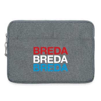 BREDA Netherlands Flag Netherlands - Laptop bag 15" - heather grey - Front
