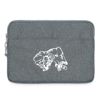 Galgo "Black Edition" - Laptoptasche 15" - Grau meliert - Vorne