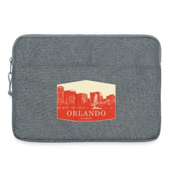 Orlando Skyline Vintage Florida - Laptop bag 15" - heather grey - Front