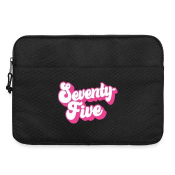 Seventy-five 75th Birthday Women Her 75 Years Old - Laptop bag 15" - black - Front