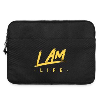 I am life zen motivation - Sacoche pour ordinateur portable 15 pouces - noir - Devant