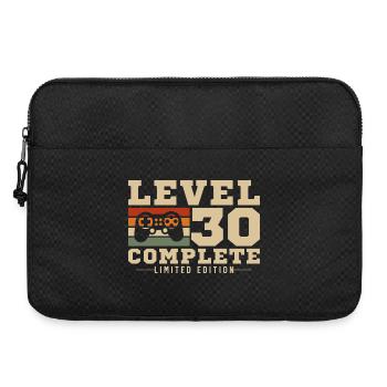 Level 30 completed - Laptop bag 15" - black - Front