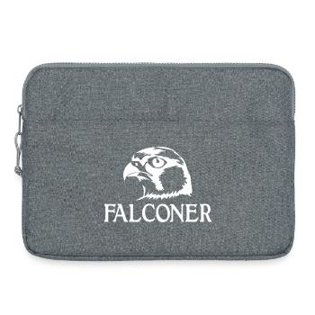 Fauconnerie Fauconnier Fauconnier Fauconnier Fauconnier Oiseau de proie - Sacoche pour ordinateur portable 15 pouces - gris chiné - Devant
