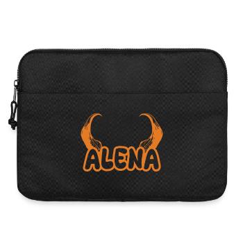 Gift for Alena - Laptop bag 15" - black - Front