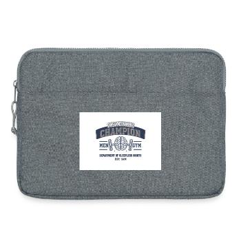 Overthinking Champion Fitnesswitz - Laptoptasche 15" - Grau meliert - Vorne