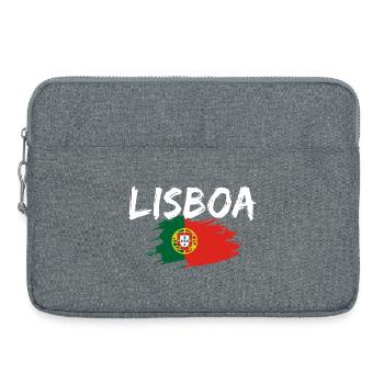 Lisboa Portugal Lisbon - Laptop bag 15" - heather grey - Front