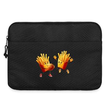 Frites Joueur de fast-food Basket - Sacoche pour ordinateur portable 15 pouces - noir - Devant