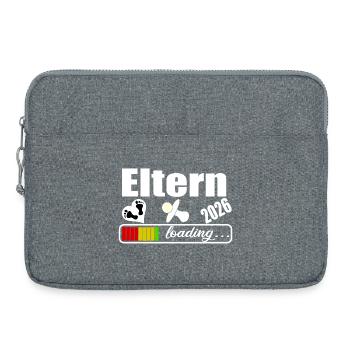 Eltern 2026 - Laptoptasche 15" - Grau meliert - Vorne