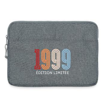 1999 édition limitée vintage - Sacoche pour ordinateur portable 15 pouces - gris chiné - Devant