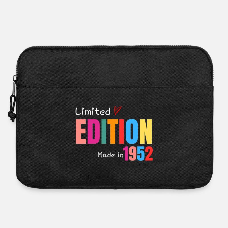 Limited edition Made in 1952 - Sacoche pour ordinateur portable 15 pouces - noir