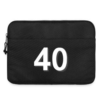 40 hell, feiern - Laptoptasche 15" - Schwarz - Vorne