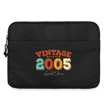 Vintage 2005 Limited Edition Birthday Gift - Laptop bag 15" - black - Front