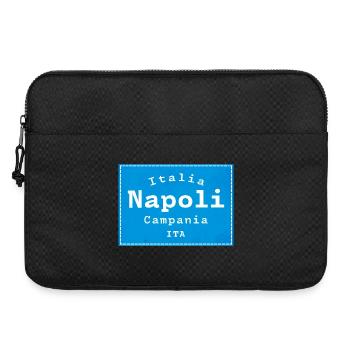 La ville bleue de Naples signe l’ITA - Sacoche pour ordinateur portable 15 pouces - noir - Devant