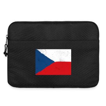 Flag of the Czech Republic – National Pride - Laptop bag 15" - black - Front