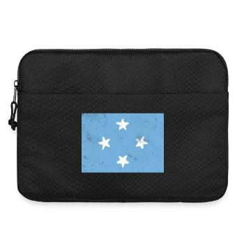 Flag of Micronesia - Laptop bag 15" - black - Front