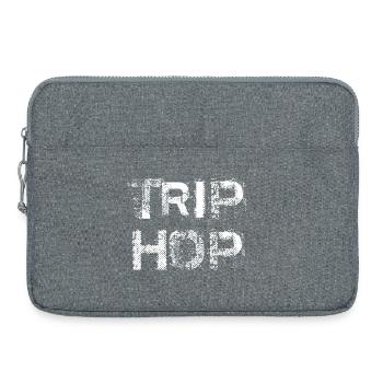 Trip Hop music - Laptop bag 15" - heather grey - Front