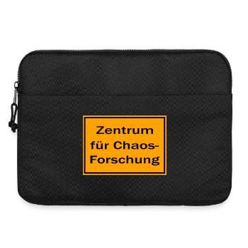 Centre de Recherche sur le Chaos - Sacoche pour ordinateur portable 15 pouces - noir - Devant