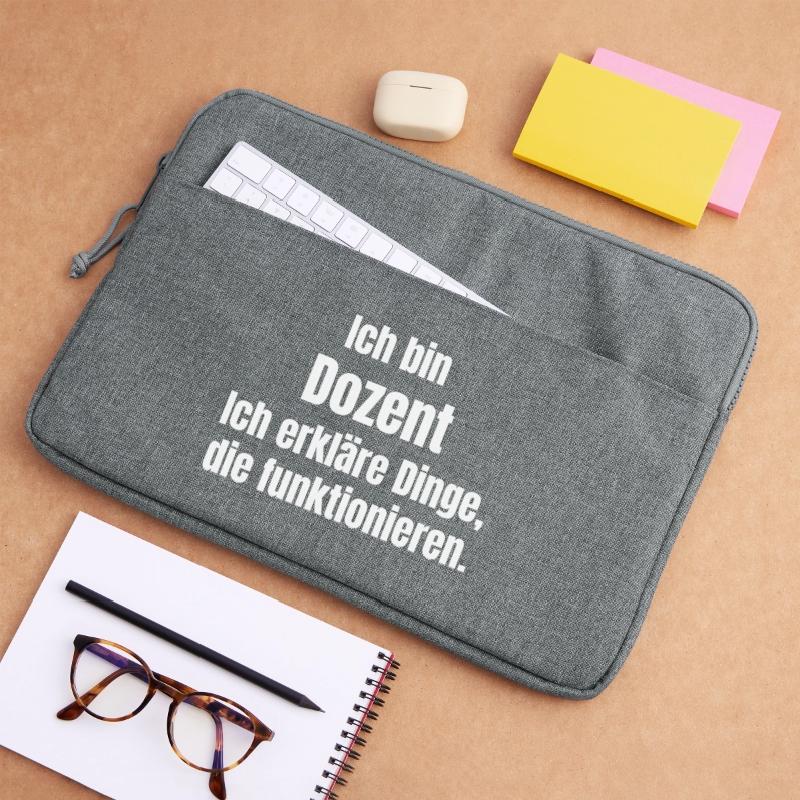 I'm a lecturer – explaining things Laptop bag 15"