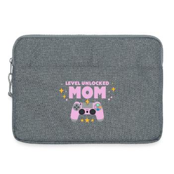 Level unlocked: Mom - Laptop bag 15" - heather grey - Front
