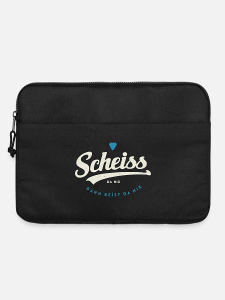 Scheiss da nix - Sacoche pour ordinateur portable 15 pouces - noir
