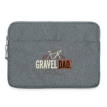 Gravel Bike Papa Fahrrad Tout-terrain Papa - Sacoche pour ordinateur portable 15 pouces - gris chiné - Devant