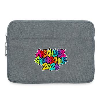 Grundschule Abschluss 2026 - Laptoptasche 15" - Grau meliert - Vorne