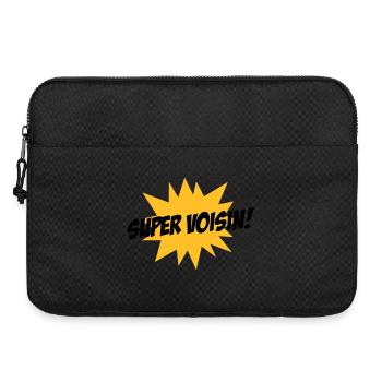 Super Voisin ! - Sacoche pour ordinateur portable 15 pouces - noir - Devant
