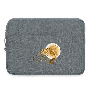 Japan Japanisch Mode Style 03 - Laptoptasche 15" - Grau meliert - Vorne