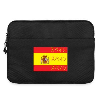 Drapeau de l’Espagne Supein - Sacoche pour ordinateur portable 15 pouces - noir - Devant