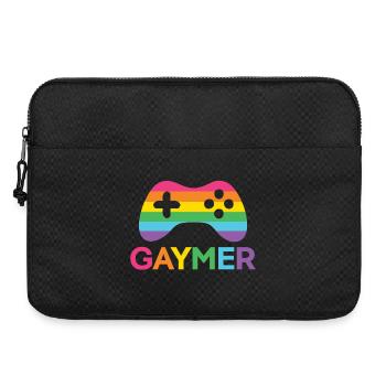 Mois de la fierté LGBT - Gaymer - Sacoche pour ordinateur portable 15 pouces - noir - Devant
