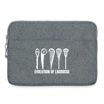 Lacrosse Entwicklung - Laptoptasche 15" - Grau meliert - Vorne